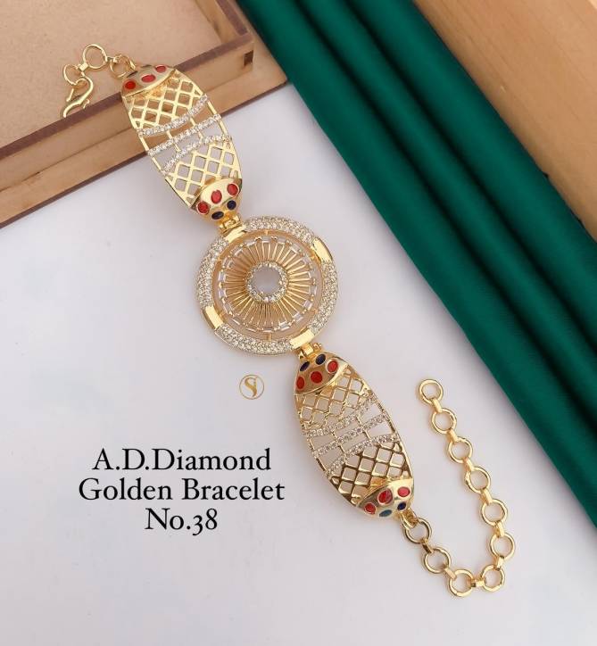 Fancy Designer AD Diamond Bracelet 3 Catalog

